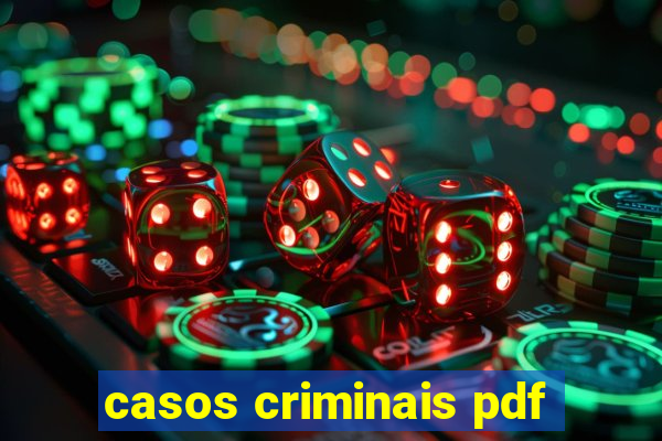 casos criminais pdf